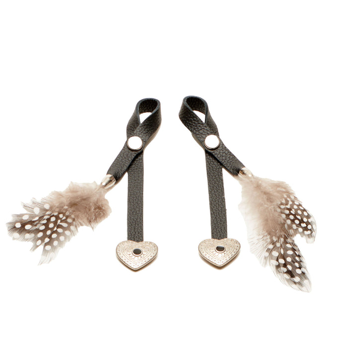 Feathered Boot Charm