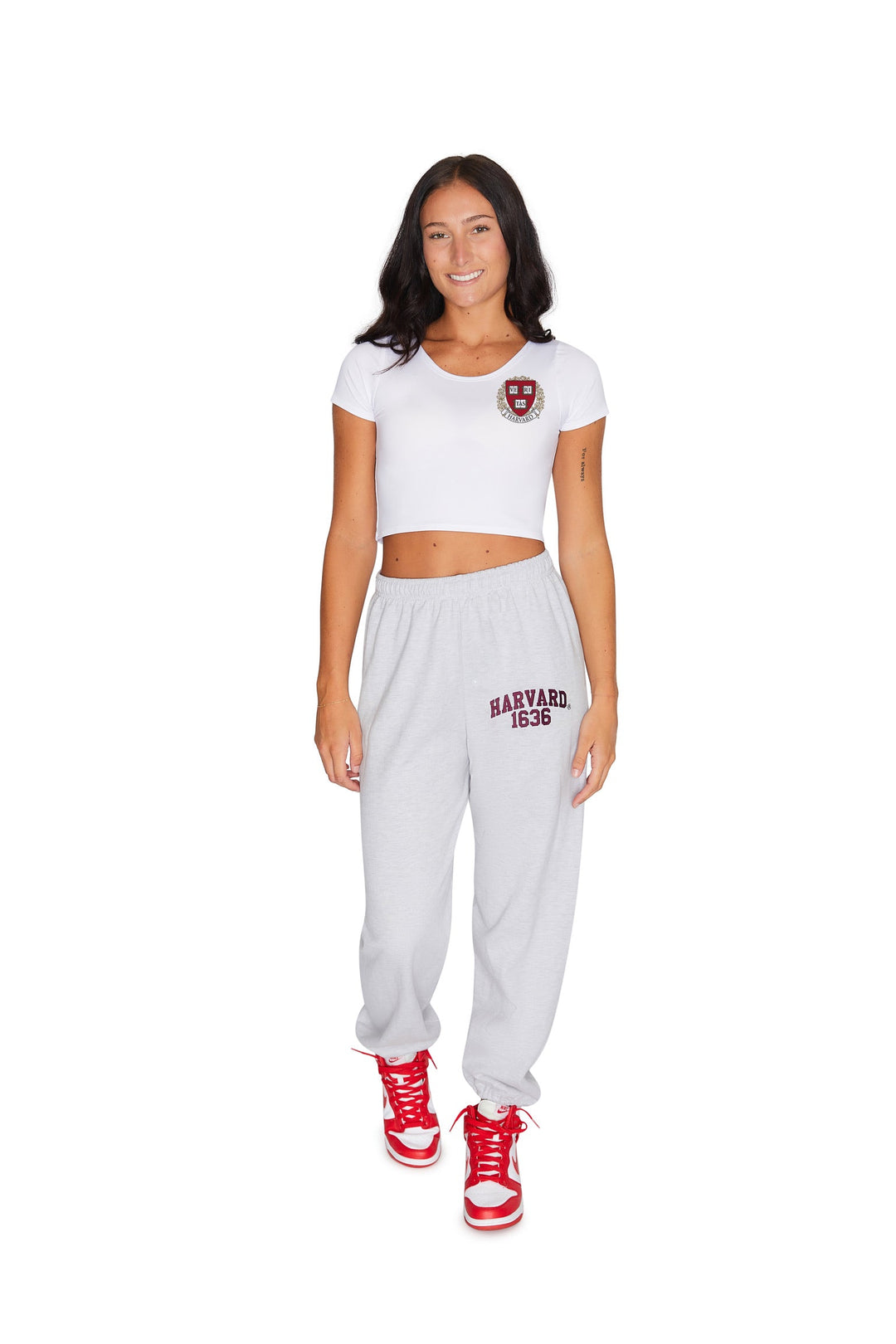 Harvard Embroidered Sweatpants