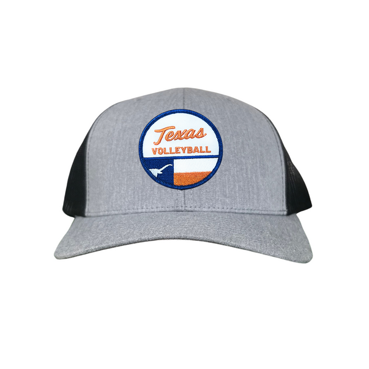 Texas Longhorns Texas Volleyball Flag Circle Patch / Hats / 031 / UT9199 / MM