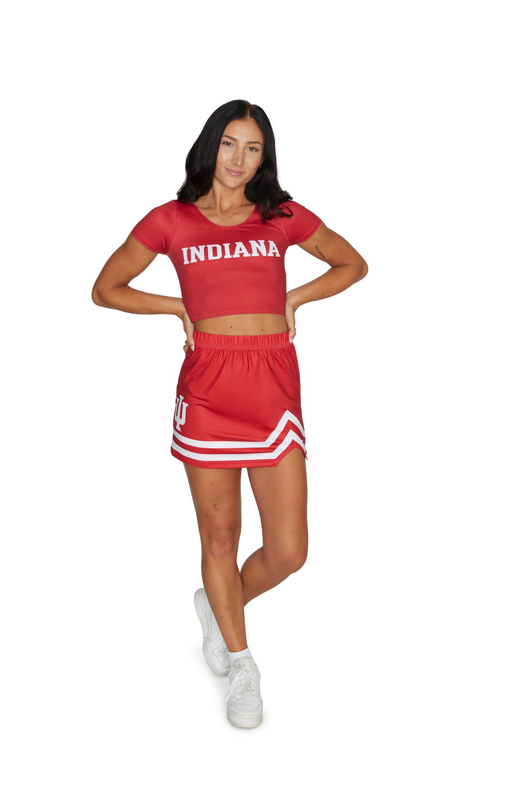 Indiana Hoosiers Crimson Babydoll Tee