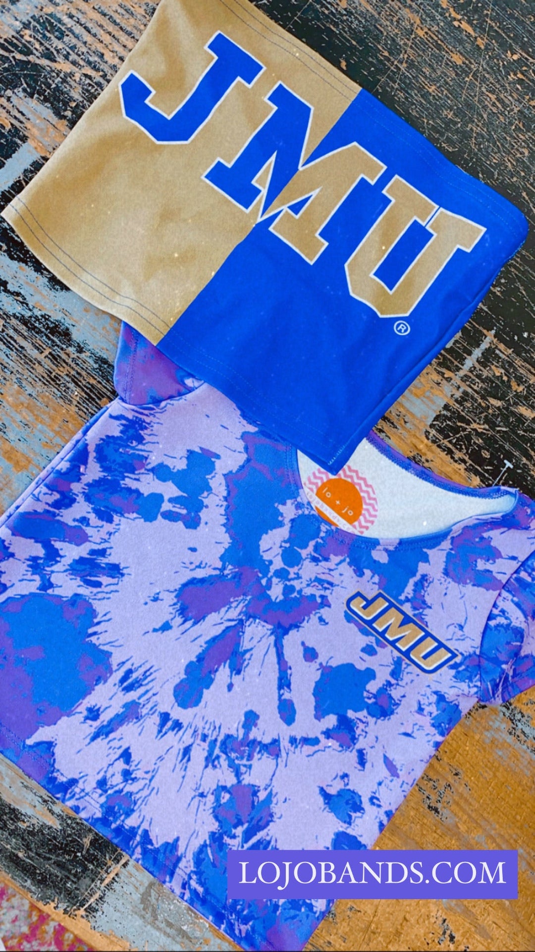 JMU Two Tone Tube Top