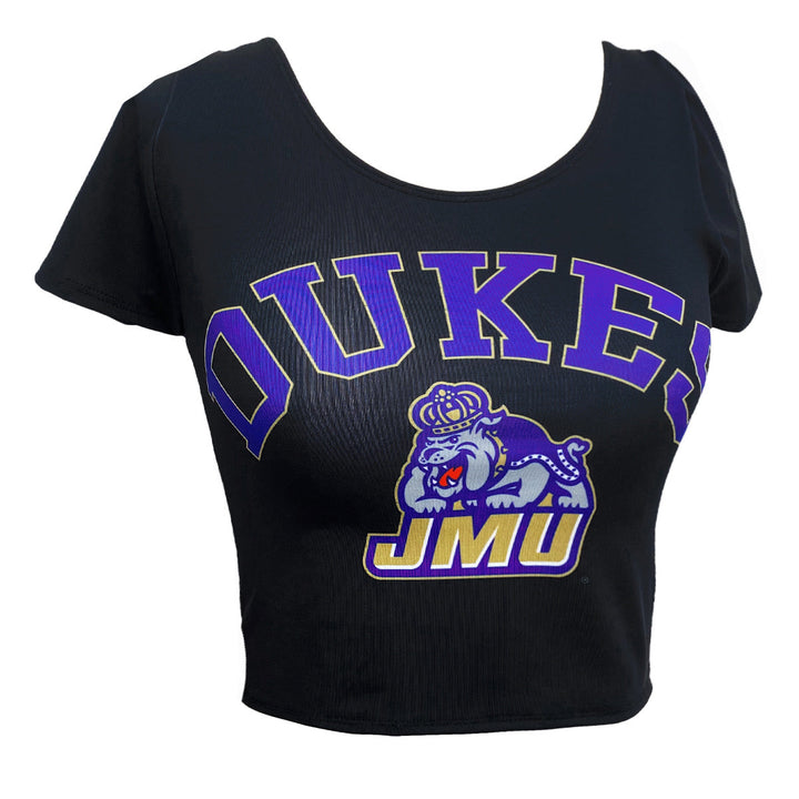 JMU Black Babydoll Tee