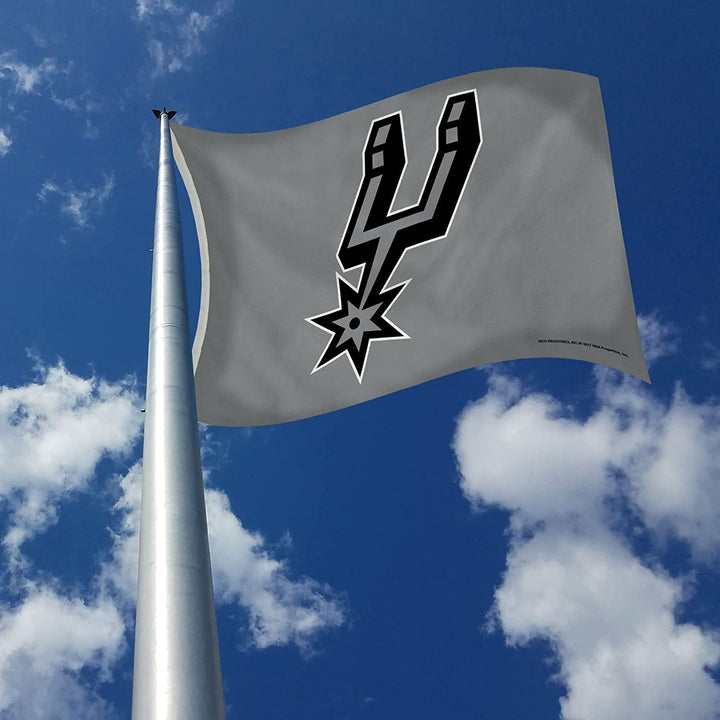 San Antonio Spurs 3' x 5' Banner Flag Single Sided Indoor or Outdoor Metal Grommets