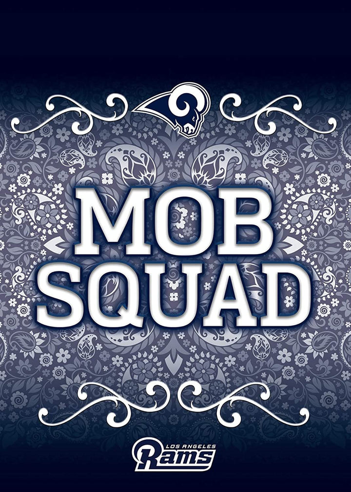 Los Angeles Rams Premium Garden Flag Banner, Double Sided, 13x18 Inch