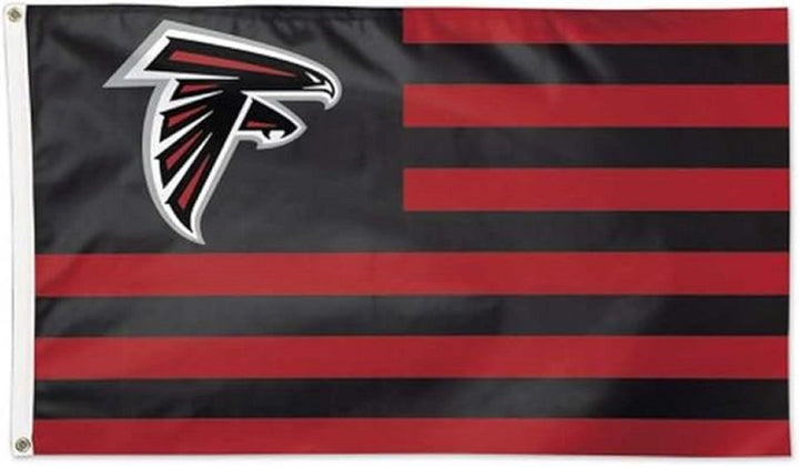 Atlanta Falcons Premium 3x5 Feet Flag Banner, Nation Design, Metal Grommets, Outdoor Use, Single Sided