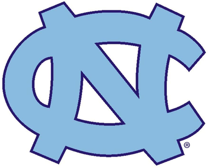 NCAA North Carolina Tar Heels Small Static Cling Decal