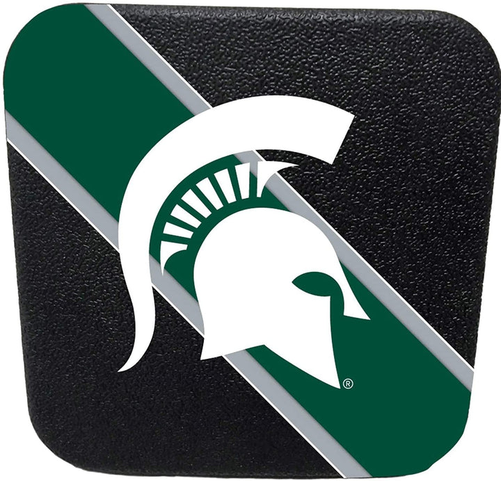 Michigan State Spartans Plastic Hitch Cover Plug Bumper Trailer Auto University