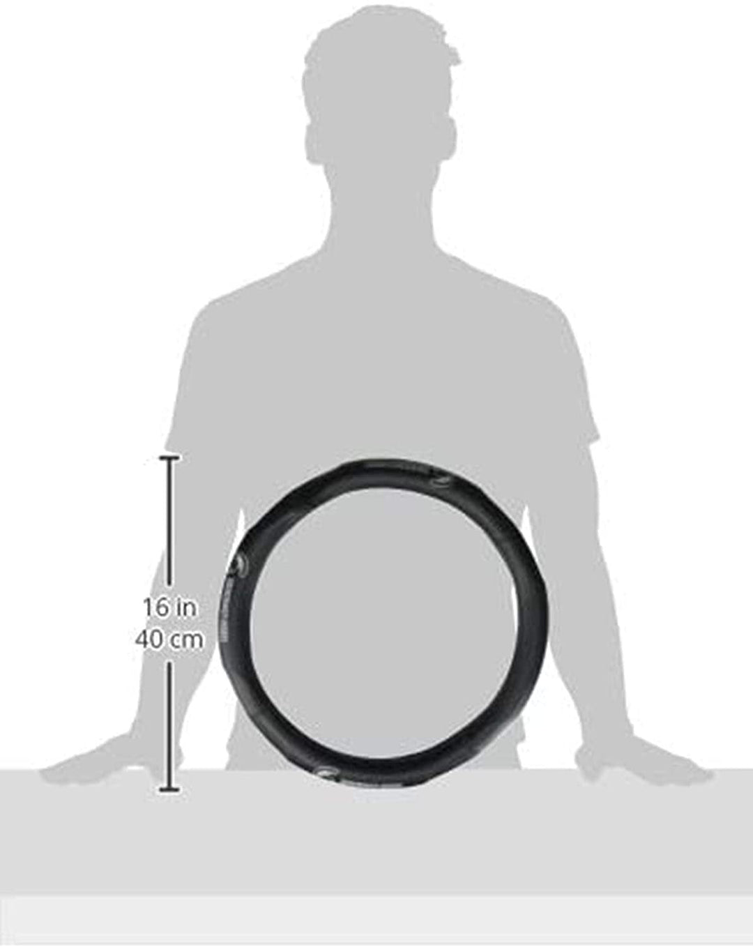 Arizona State Sun Devils Premium 15 Inch Rubber Grip Black Steering Wheel Cover University