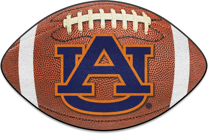 Auburn University Tigers Floor Mat Area Rug, 20x32 Inch, Non-Skid Backing, Football Design