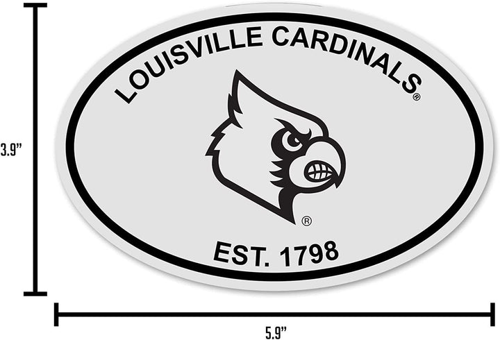 Tampa Bay Buccaneers Black and White Team Logo Oval Sticker Decal, 5 Inch