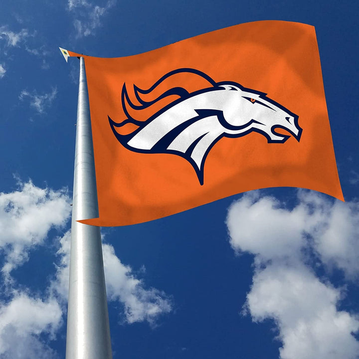 Denver Broncos Premium 3x5 Foot Flag Banner Metal Grommets Indoor Outdoor