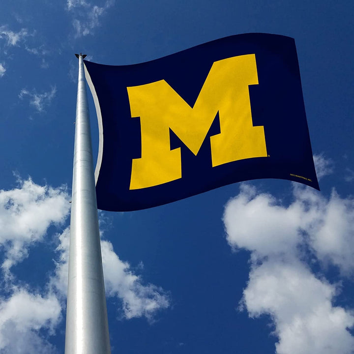 University of Michigan Wolverines Premium 3x5 Flag Banner Metal Grommets Outdoor Indoor