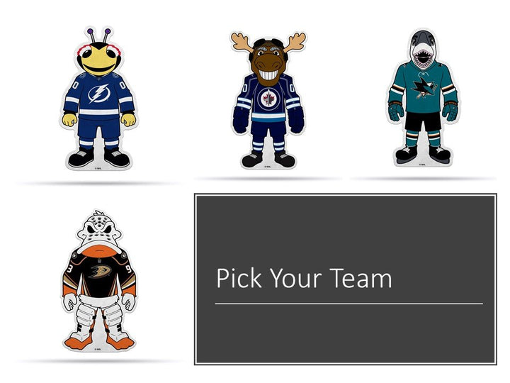 Arizona Coyotes MASCOT Design Pennant Soft Felt 18 Inch