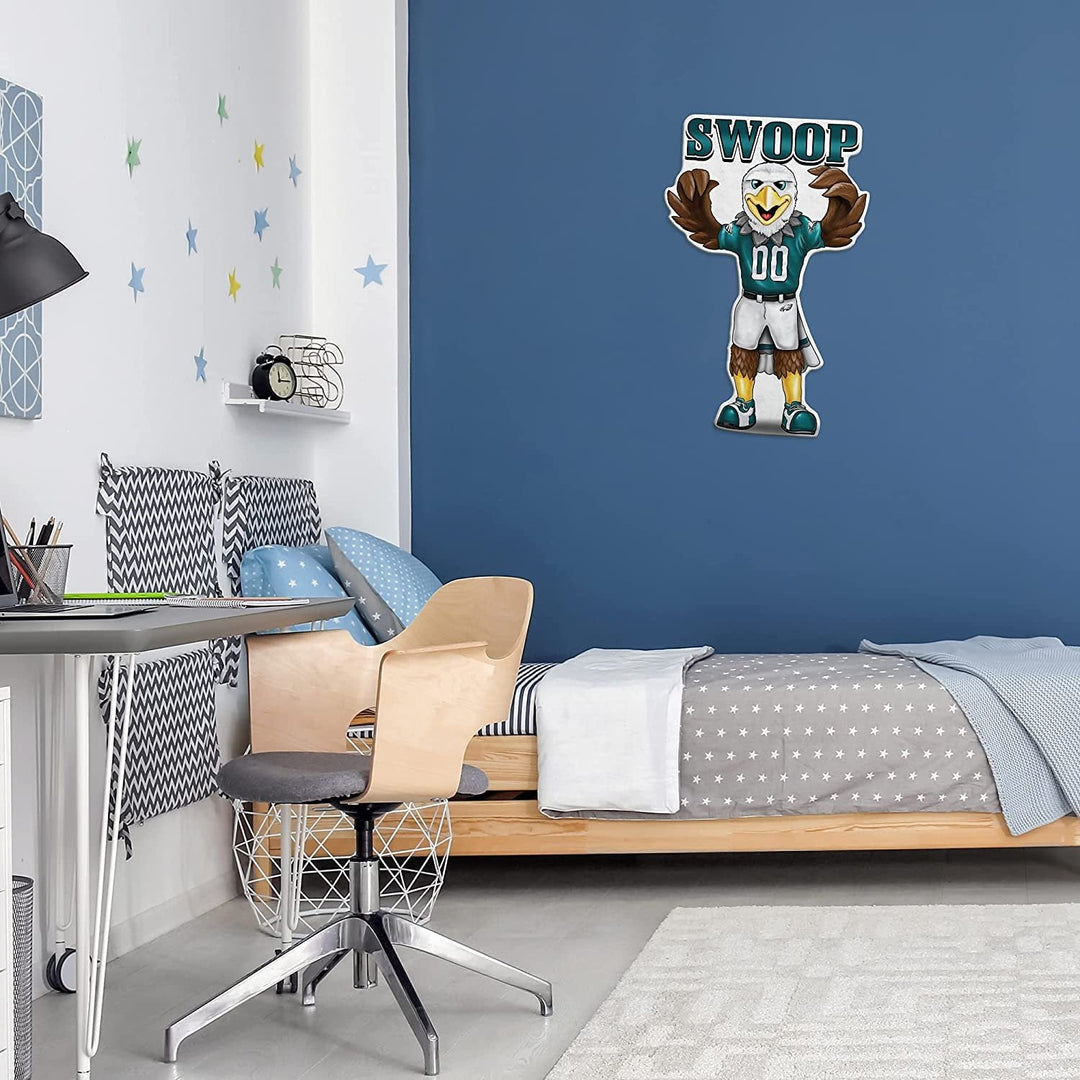 Philadelphia Eagles Pennant Mascot Logo 18 Inch Soft Felt