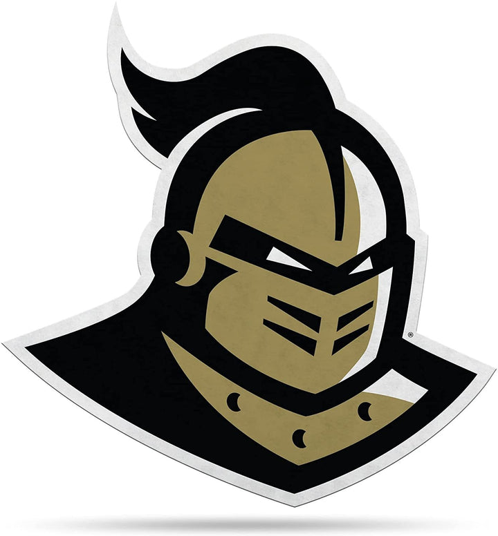 Rico Industries NCAA Central Florida Knights Shape Cut Mascot Pennant - Home, Living Room, Bedroom, Mancave Decor - Soft Felt Material - Made