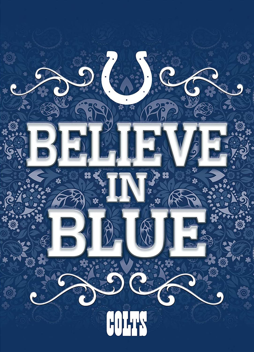 Indianapolis Colts Premium Garden Flag Banner, Double Sided, 13x18 Inch