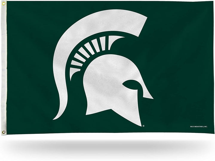 Michigan State University Spartans Premium 3x5 Flag Banner Metal Grommets Outdoor Indoor