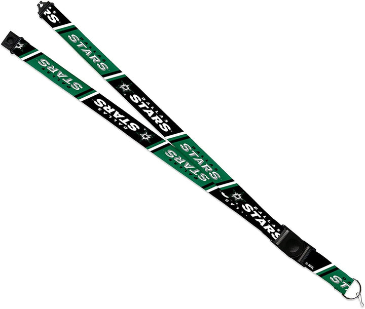 Dallas Stars Lanyard Keychain Safety Breakaway Double Sided