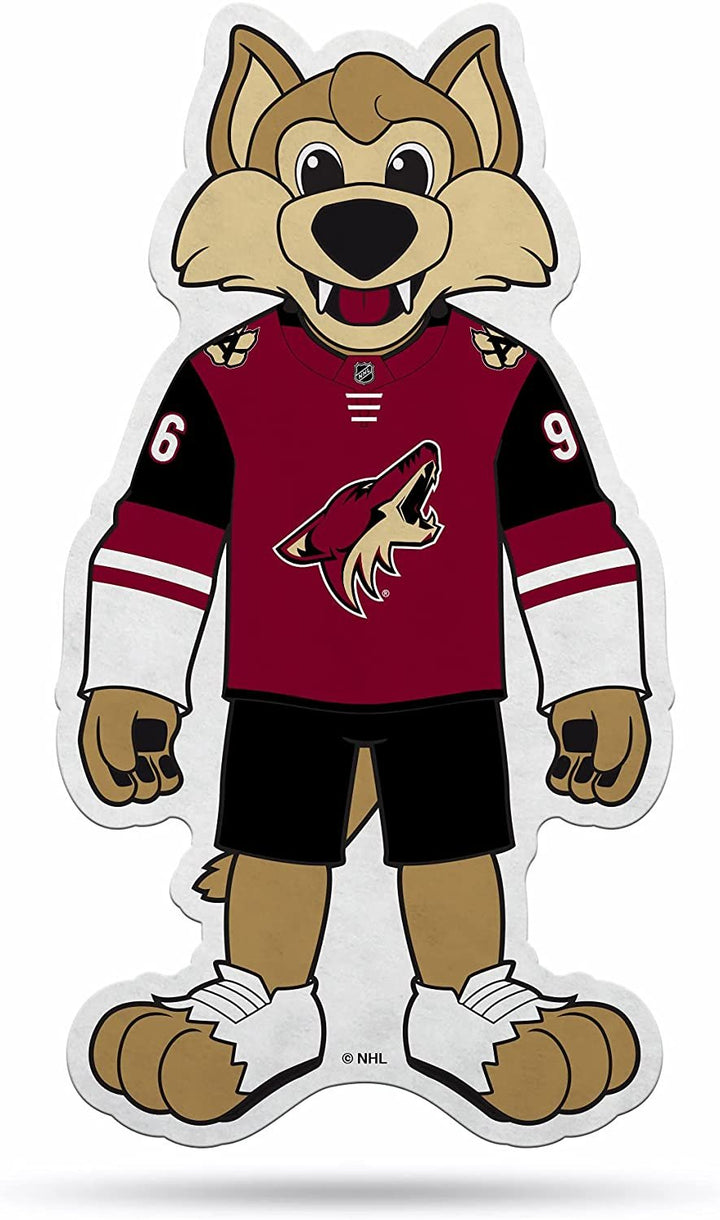 Arizona Coyotes MASCOT Design Pennant Soft Felt 18 Inch