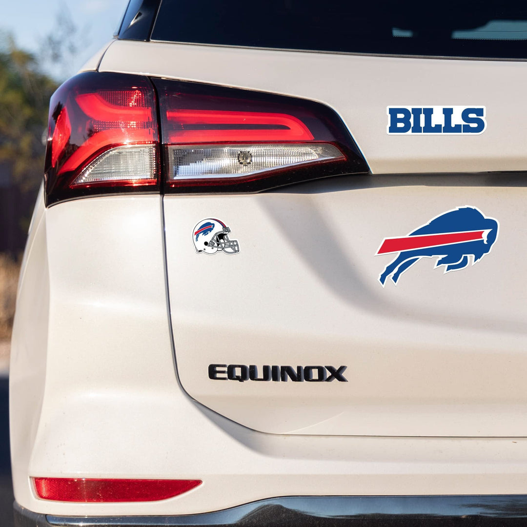 Chicago Bears 3 Piece Die Cut Decal Triple Sticker Sheet, 5x7 Inch