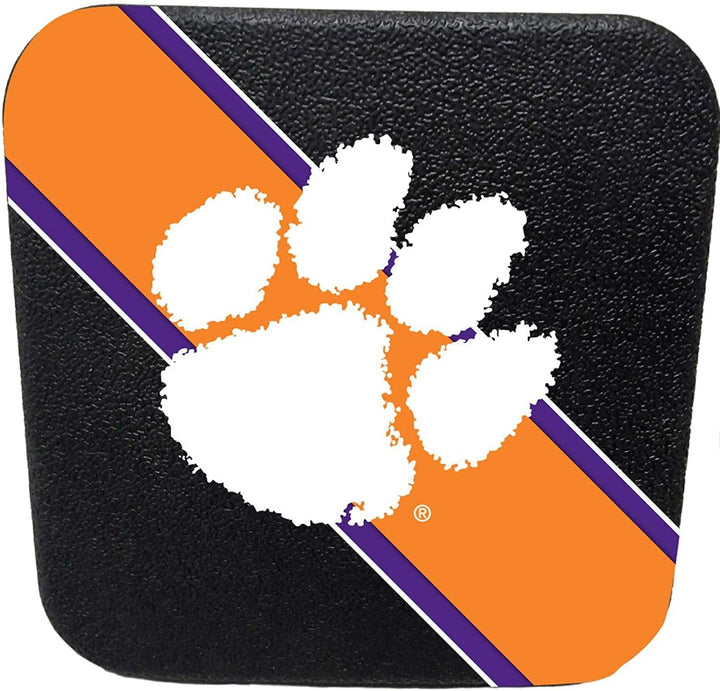 Clemson Tigers Rubber Plastic Hitch Cover Plug Bumper Trailer Auto University