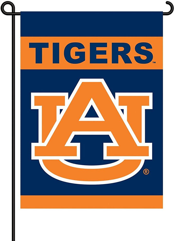 Auburn University Tigers Premium 2-Sided Garden Flag Banner, 13x18 Inch