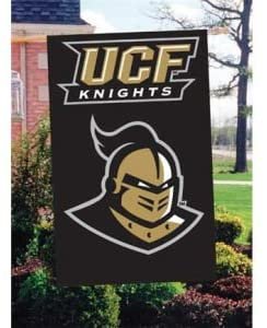 University of Central Florida Knights UCF Banner Flag Premium Double Sided Embroidered Applique 28x44 Inch