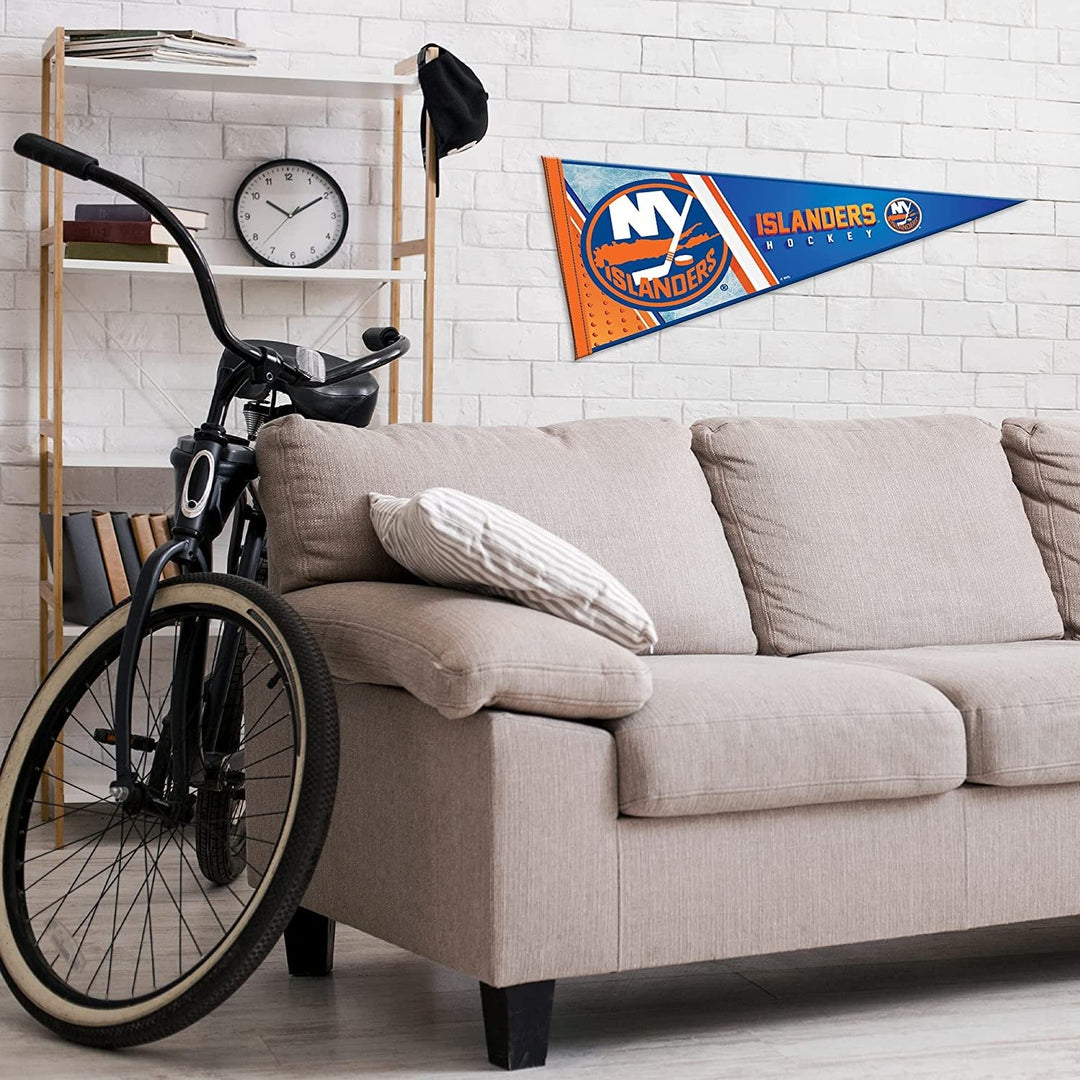 Rico Industries NHL New York Islanders 12" X 30" Soft Felt Pennant - Home/Wall Décor