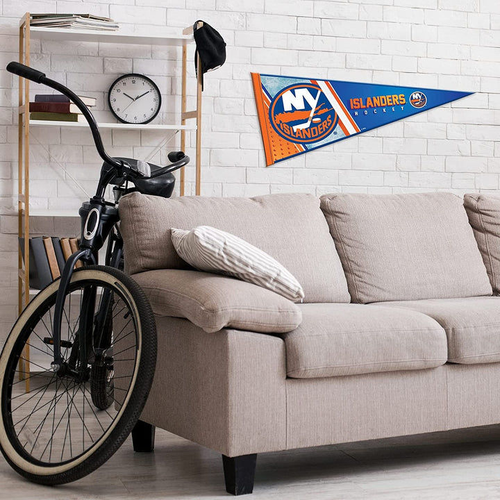 Rico Industries NHL New York Islanders 12" X 30" Soft Felt Pennant - Home/Wall Décor