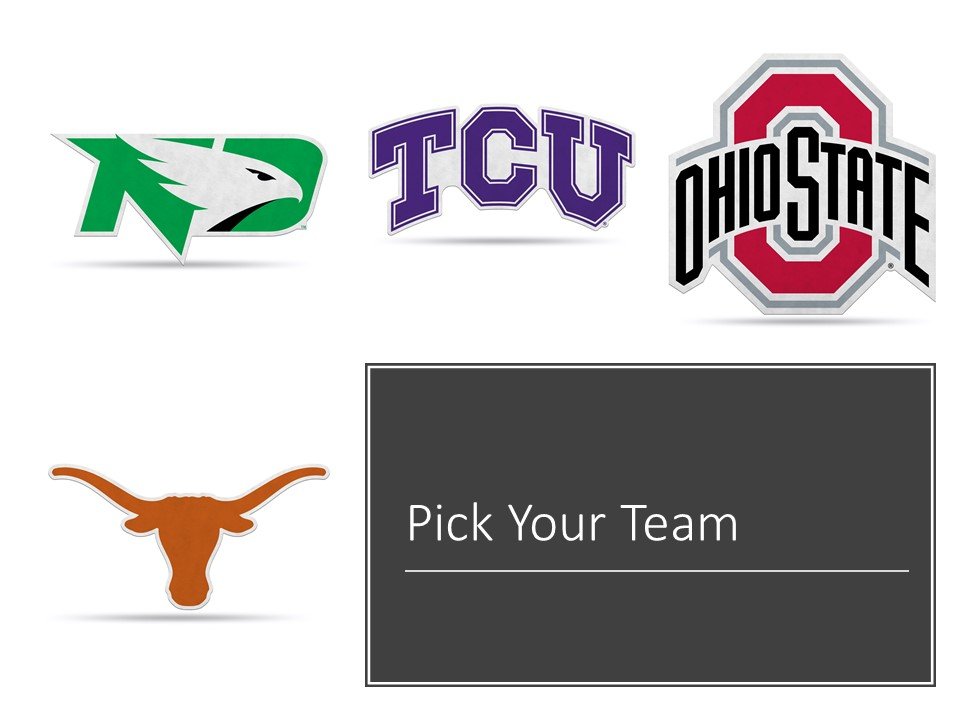 TCU Horned Frogs Pennant  Primary Logo 18 Inch Texas Christian University