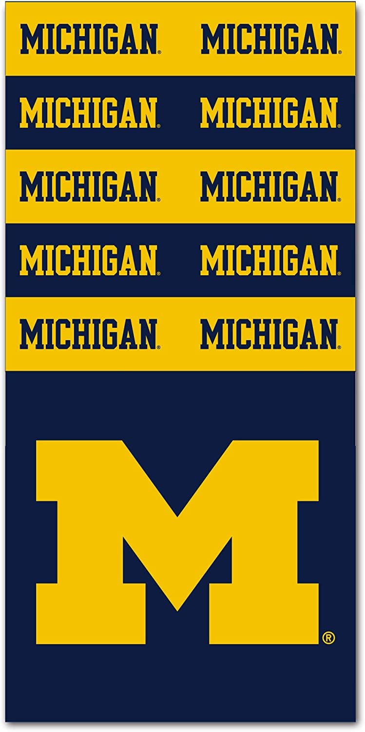 University of Michigan Wolverines Bandana Superdana Ninja Face Mask Neck Gaiter