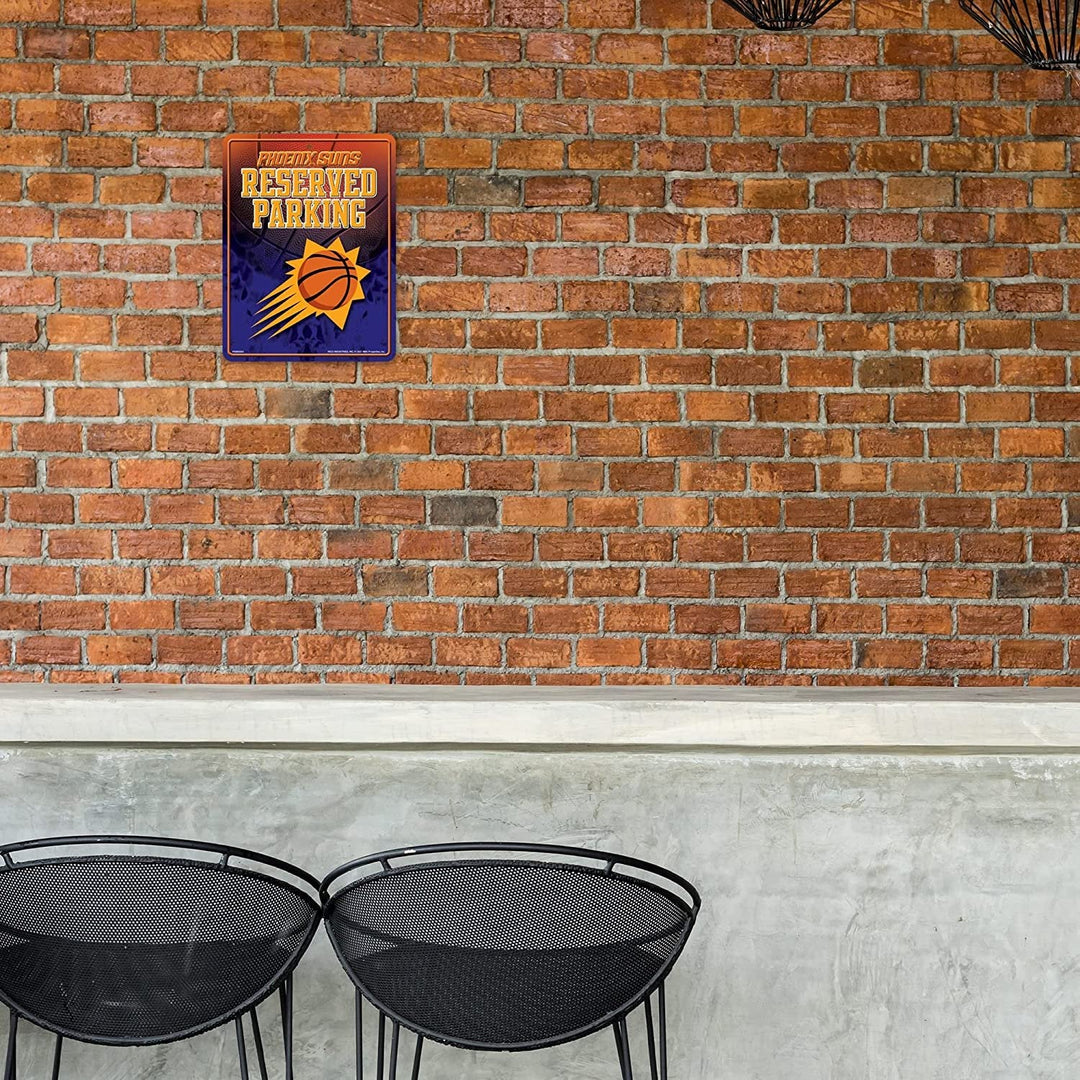 Los Angeles Kings Metal Parking Novelty Wall Sign 8.5 x 11 Inch Carbon Fiber Design