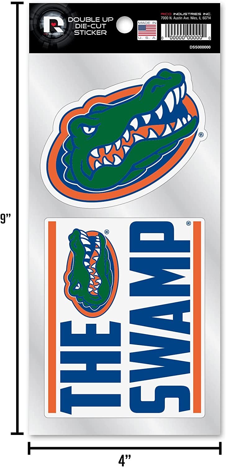 Texas A&M University Aggies Pirates Double Up Die Cut Sticker Decal Sheet, 4x8 Inch