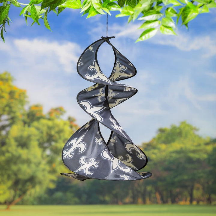 New Orleans Saints Flag Banner Wind Twister Spinner Outdoor
