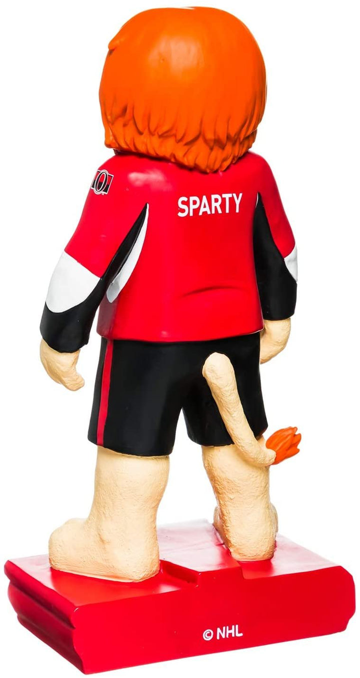 Ottawa Senators 12 Inch Mascot Tiki Totem Garden Statue Resin Indoor Outdoor Use