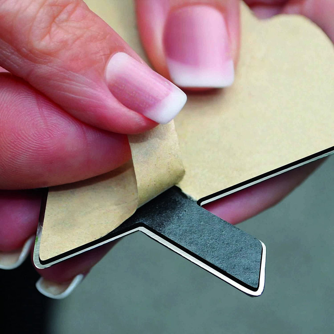 St Louis Blues Premium Solid Metal Raised Auto Emblem, Shape Cut, Adhesive Backing