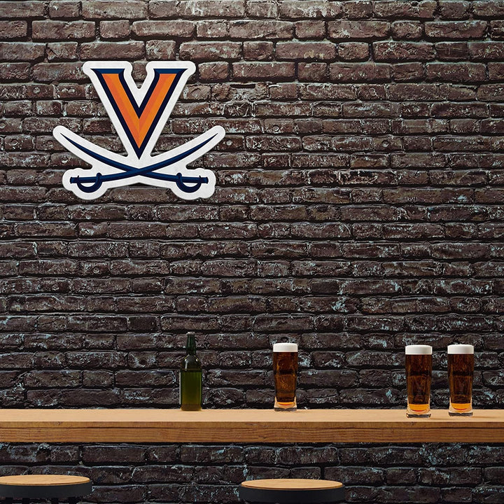 University of Virginia Cavaliers Soft Felt Pennant, Primary Design, Shape Cut, 18 Inch, Easy To Hang