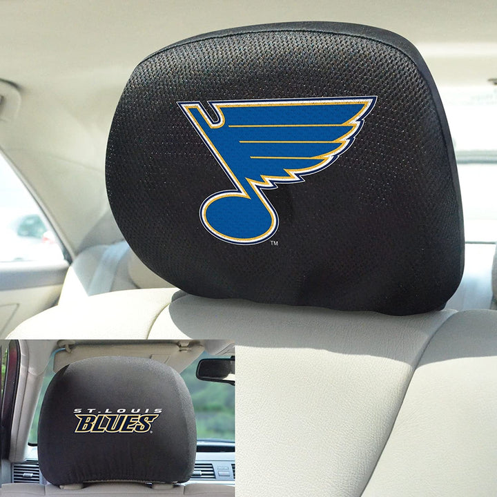 Fanmats 17188 Team Color 10"x13" NHL - St. Louis Blues Head Rest Cover