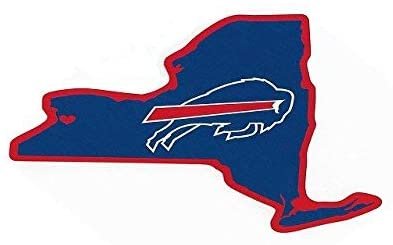 NFL Rico Industries Home State Sticker, Buffalo Bills