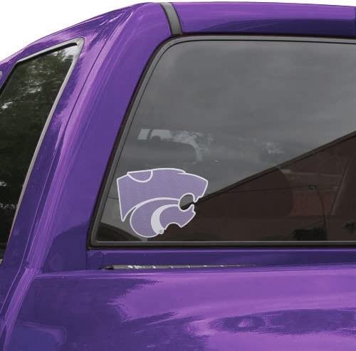 Kansas State University Wildcats 8 Inch Perforated Auto Window Film Decal One-Way Vision Exterior Application
