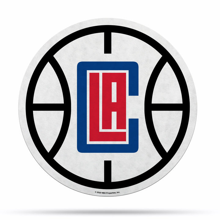 Los Angeles Clippers Pennant Primary Logo 18 Inch Soft Felt