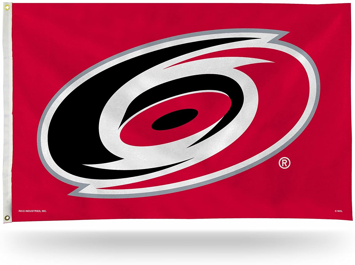 Carolina Hurricanes Premium 3x5 Feet Flag Banner, Logo Design, Metal G ...