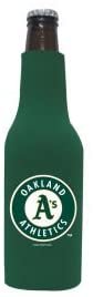 Oakland Athletics A's 1/2 Liter Water Soda Bottle Beverage Insulator Holder Cooler with Clip