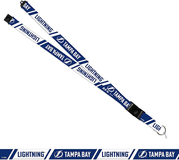 Tampa Bay Lightning Lanyard Keychain Safety Breakaway Double Sided