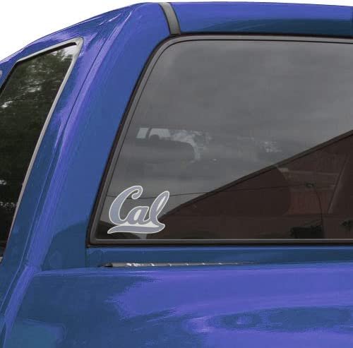 University of California Bears 8 Inch Perforated Auto Window Film Decal One-Way Vision Exterior Application