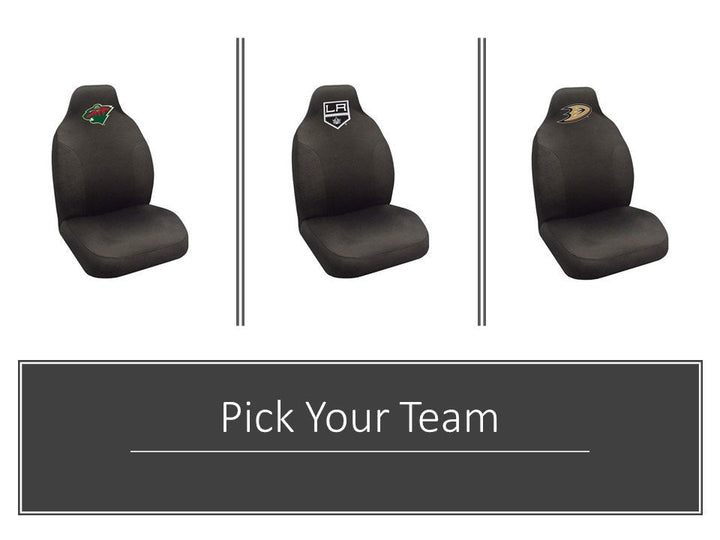Anaheim Ducks Bucket Auto Seat Cover 48x20 Inch Elastic
