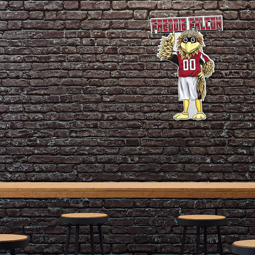 Atlanta Falcons Pennant Mascot Logo 18 Inch Soft Felt