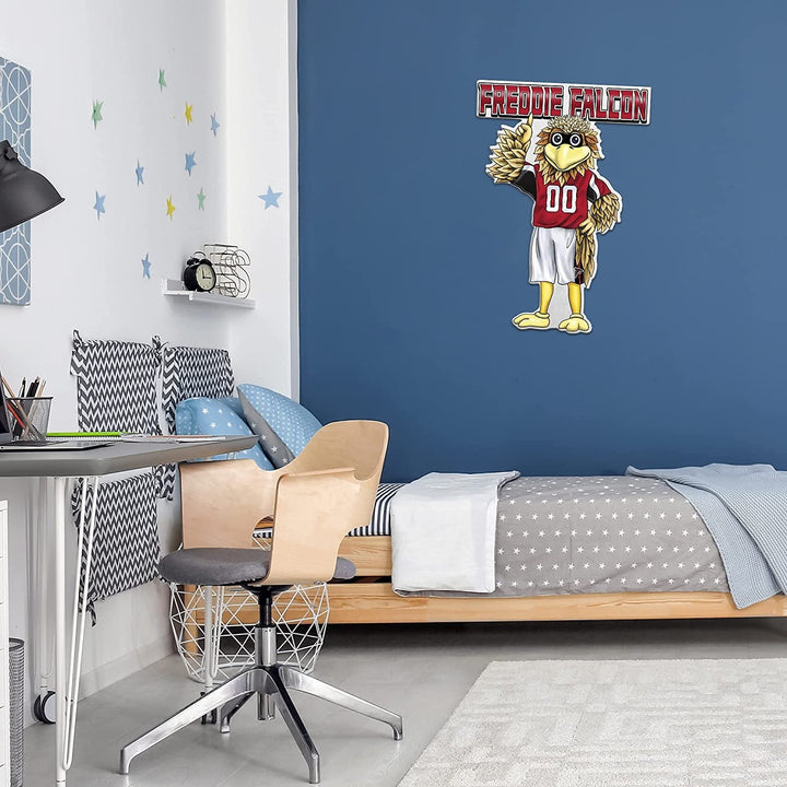 Atlanta Falcons Pennant Mascot Logo 18 Inch Soft Felt