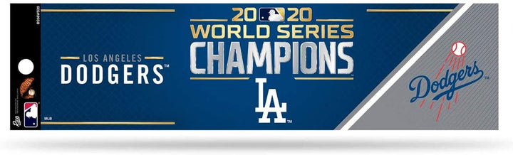 Rico 2020 Los Angeles “LA” Dodgers World Champions Bumper Sticker