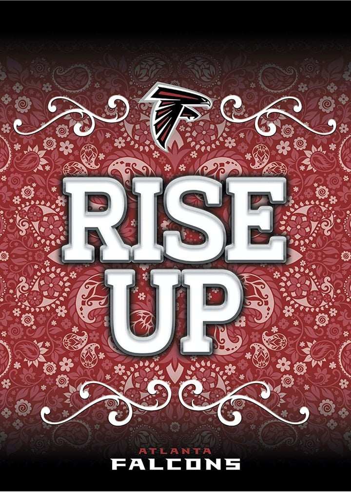 Atlanta Falcons Premium Garden Flag Banner, Double Sided, 13x18 Inch